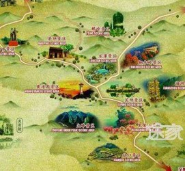 阳江景点地图(长沙景点地图)